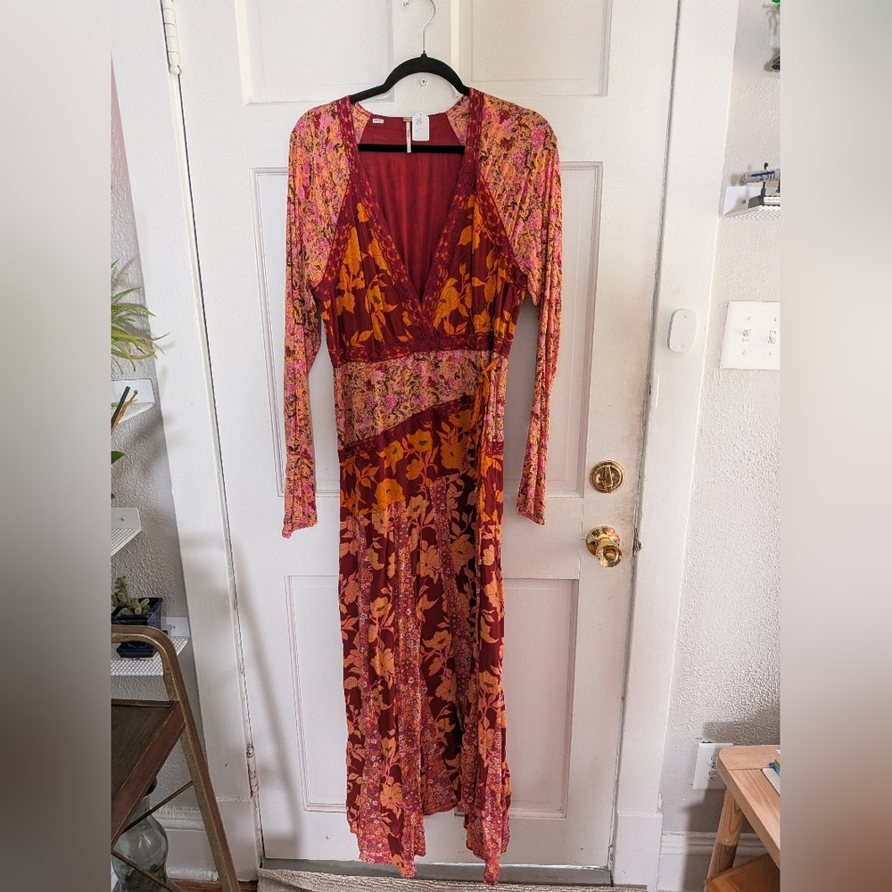 Free People Tilda Wrap Dress - Picture 3 of 4